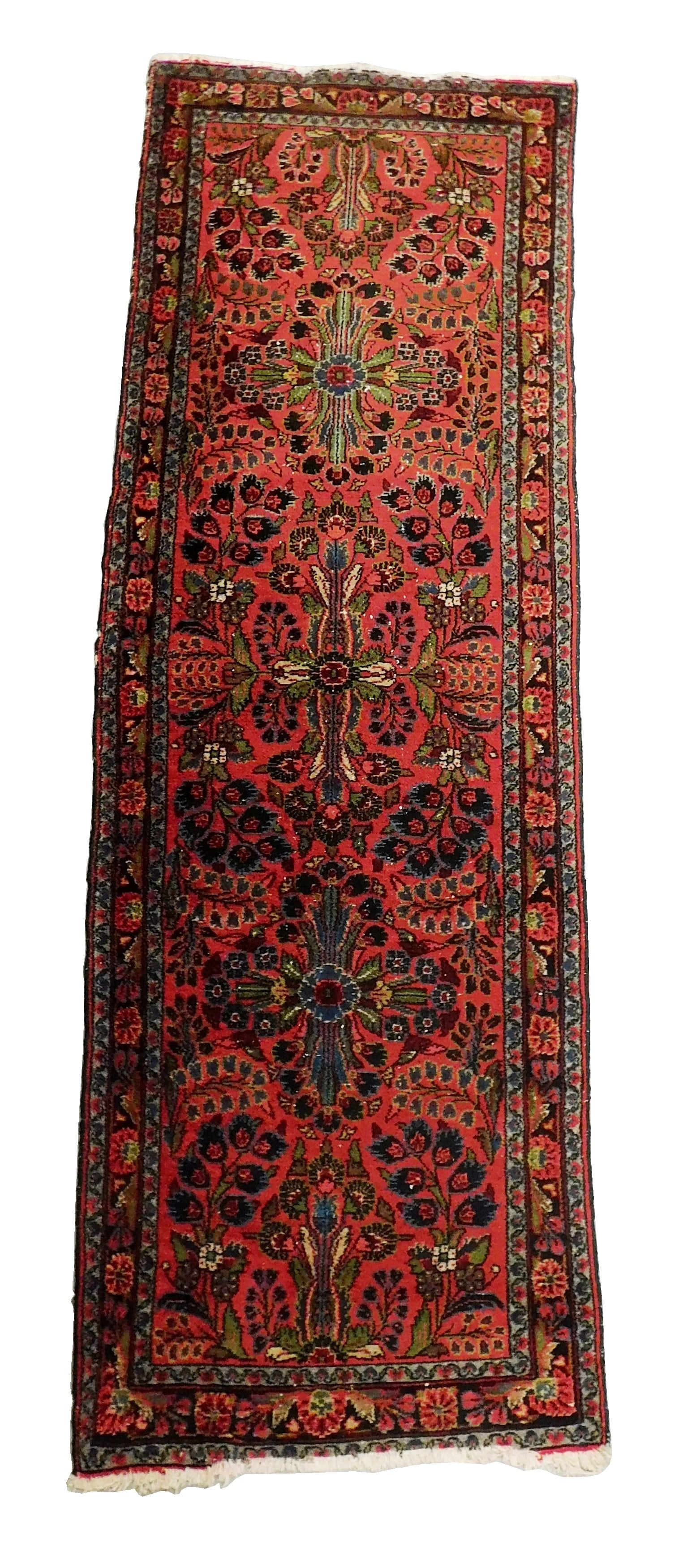 RUG: SEMI-ANTIQUE PERSIAN HAMADAN