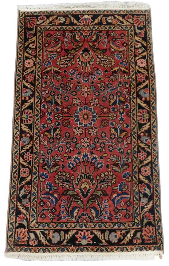RUG: SEMI-ANTIQUE PERSIAN HAMADAN