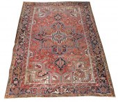 RUG: SEMI-ANTIQUE PERSIAN HERI