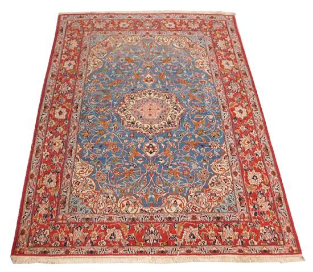 RUG: SEMI-ANTIQUE PERSIAN