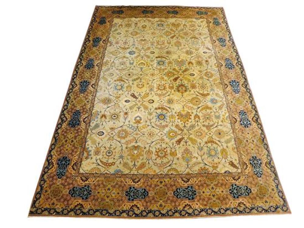 RUG: SEMI-ANTIQUE PERSIAN ISFAHAN