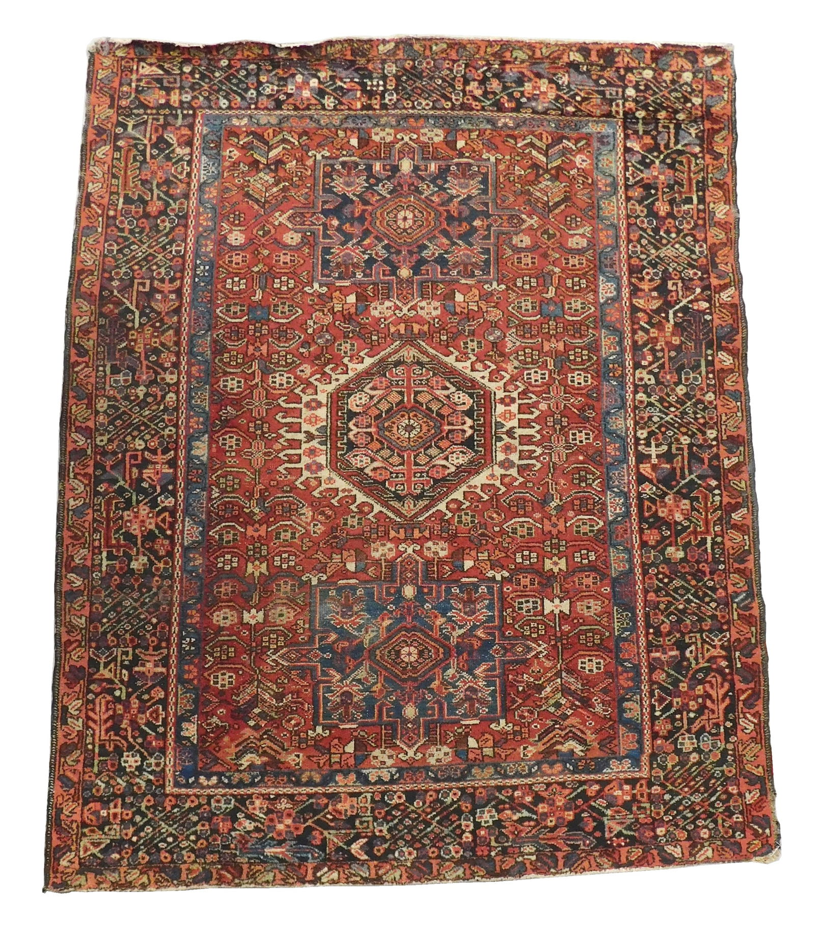 RUG: SEMI-ANTIQUE PERSIAN KARAJA