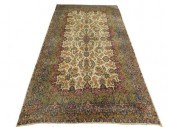 RUG: SEMI-ANTIQUE PERSIAN KIRM