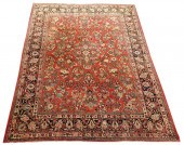 RUG: SEMI-ANTIQUE PERSIAN MAHA