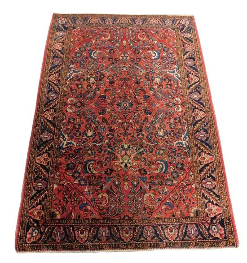 RUG: SEMI-ANTIQUE PERSIAN SAROUK