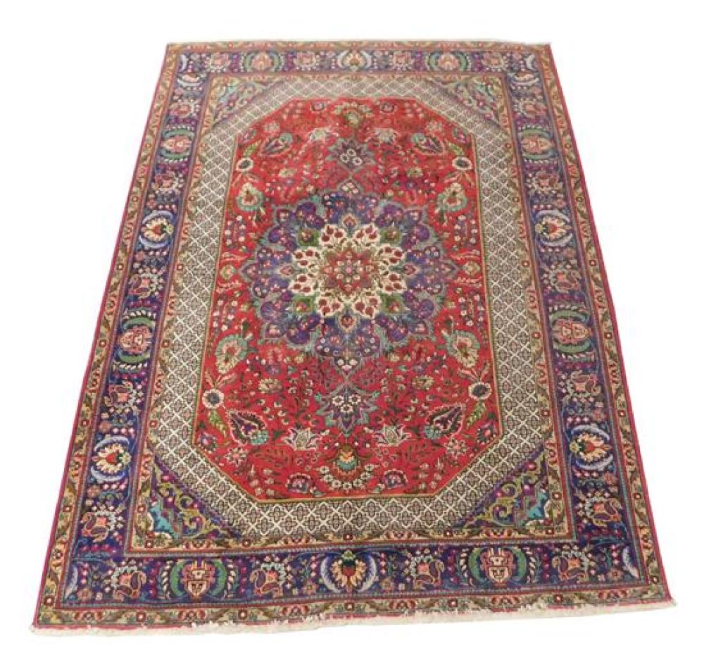 RUG: SEMI- ANTIQUE PERSIAN