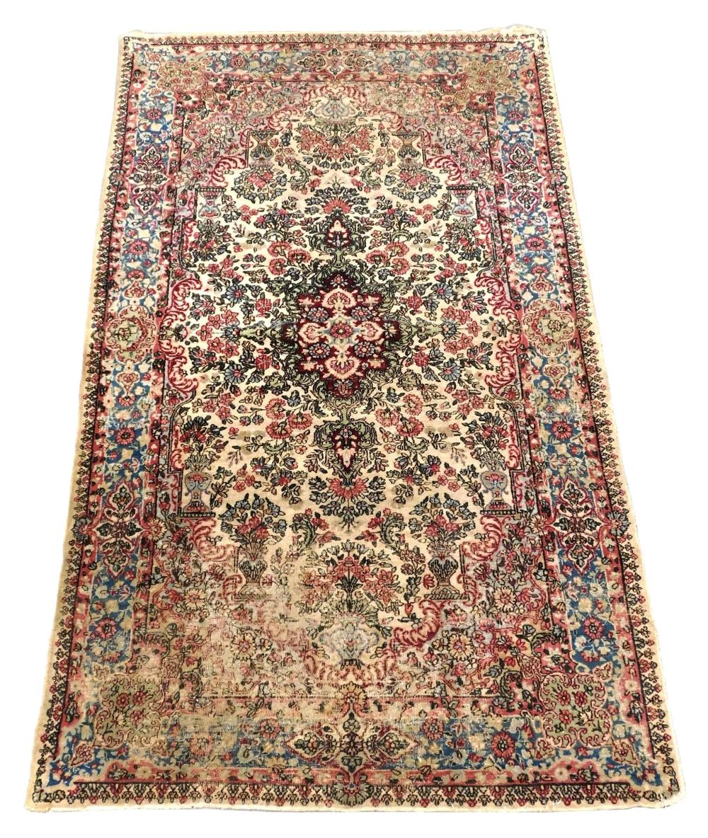 RUG: SEMI ANTIQUE PERSIAN,