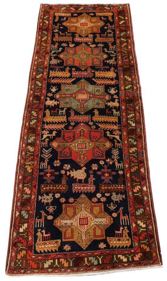 RUG: SEMI-ANTIQUE SHIRVAN