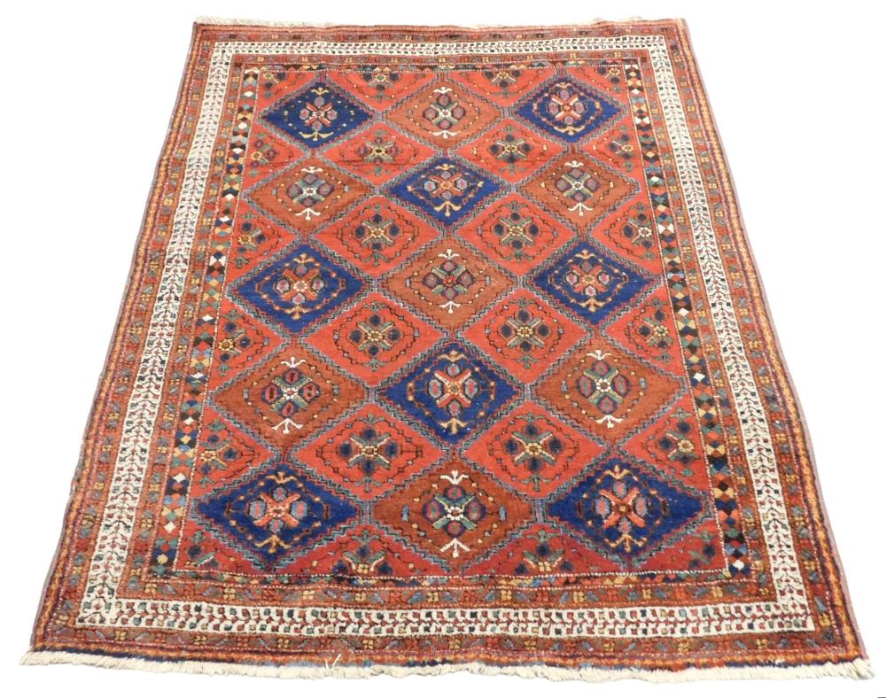 RUG: SEMI-ANTIQUE SOUTHWEST PERSIAN