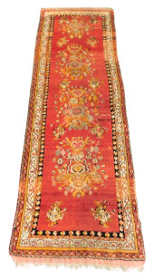 RUG: SEMI-ANTIQUE TURKISH RUNN