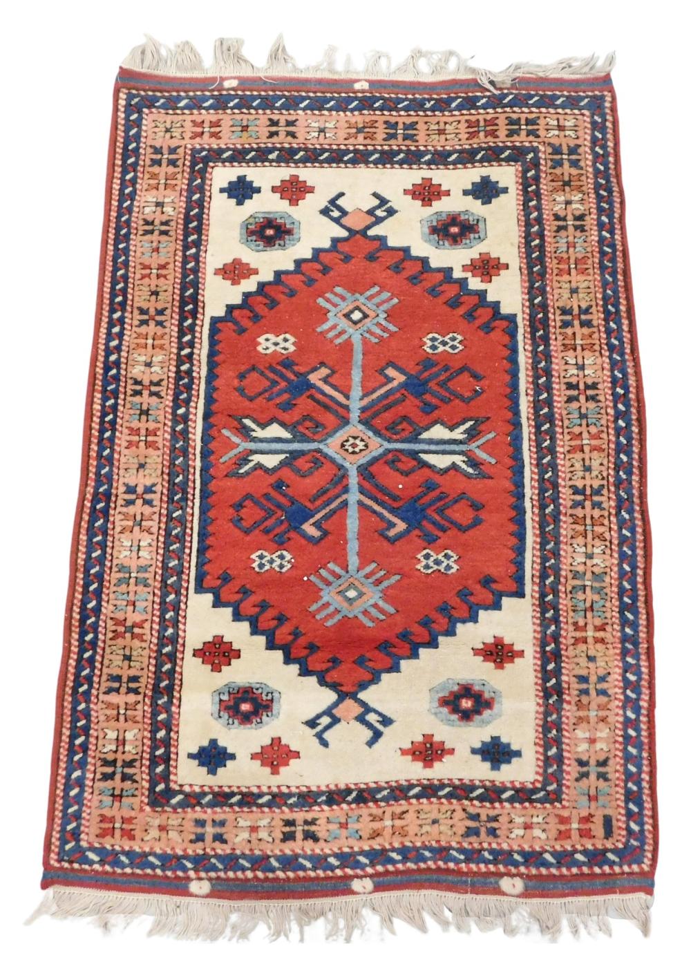 RUG: TURKISH CAUCASIAN, 4’ 8” X