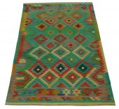 RUG: TURKISH KILIM, 5' X7', HA