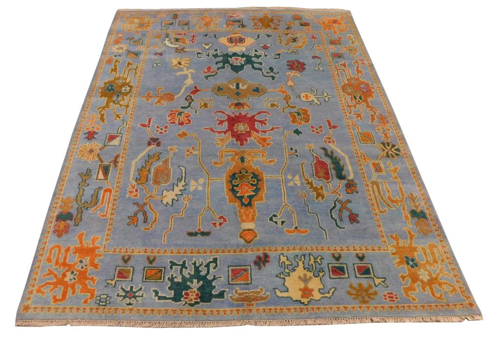 RUG: TURKISH OUSHAK, 7' 10" X