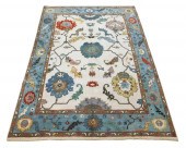 RUG: TURKISH OUSHAK, 8' 10" X