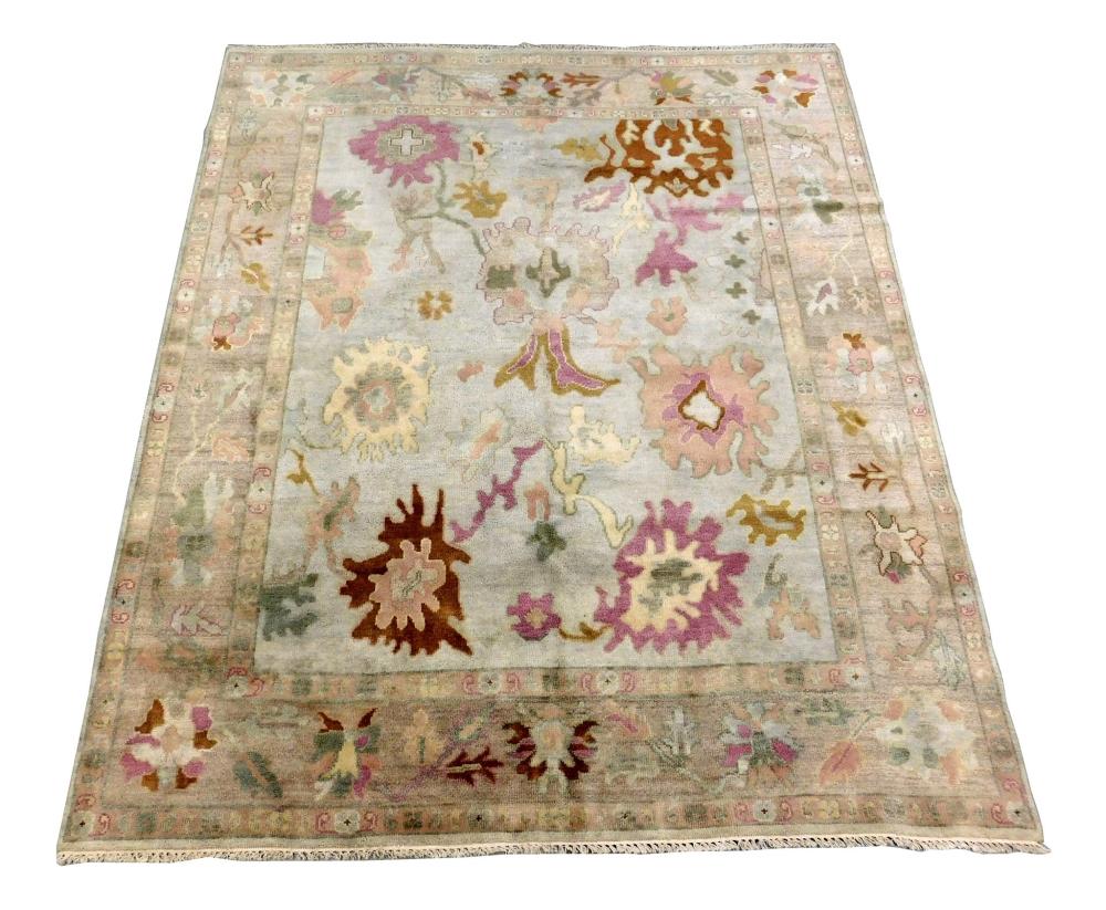 RUG: TURKISH OUSHAK, 8'3" X