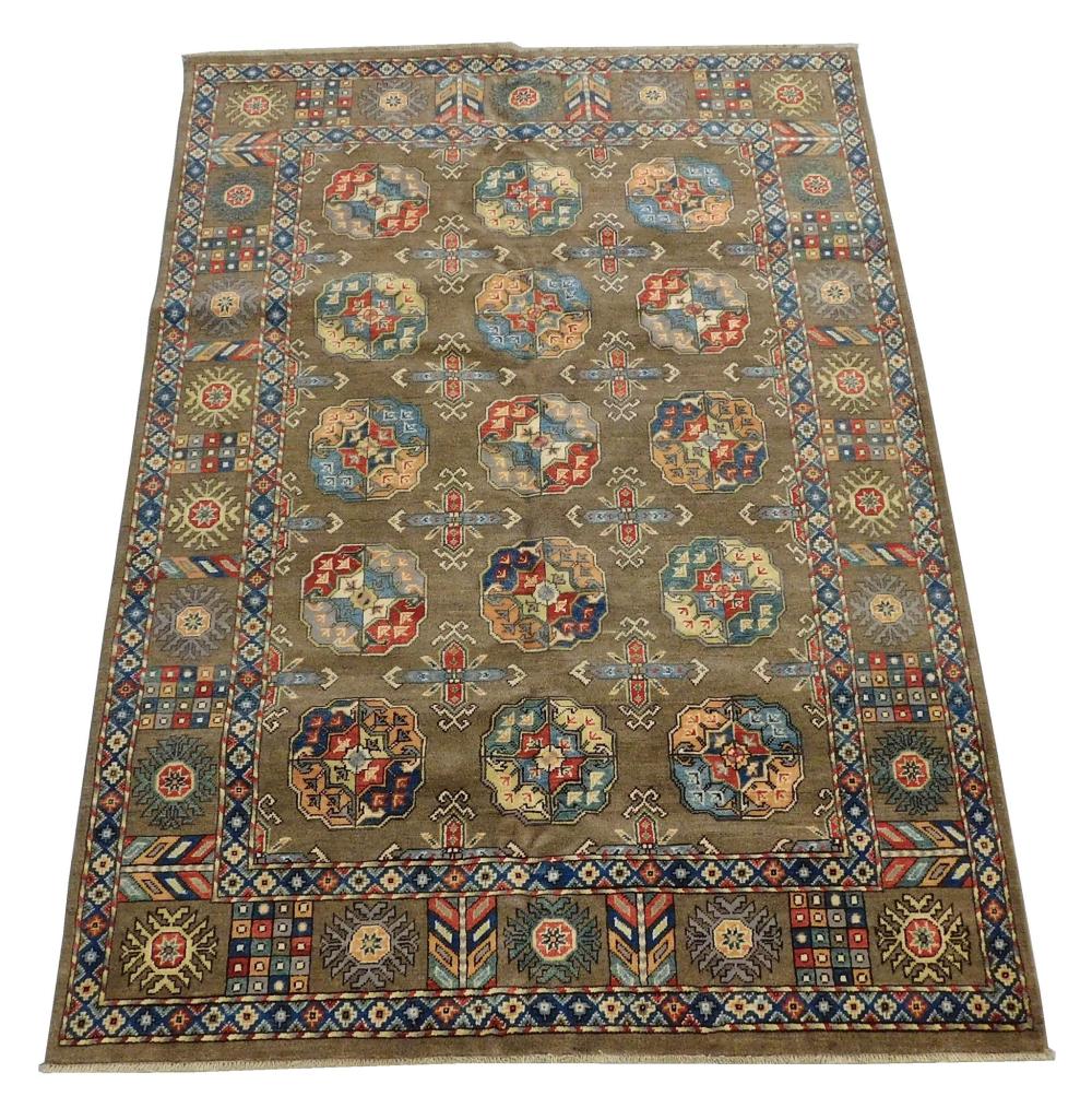 RUG: UZBEK BOKHARA, 5'7" X 7'10",