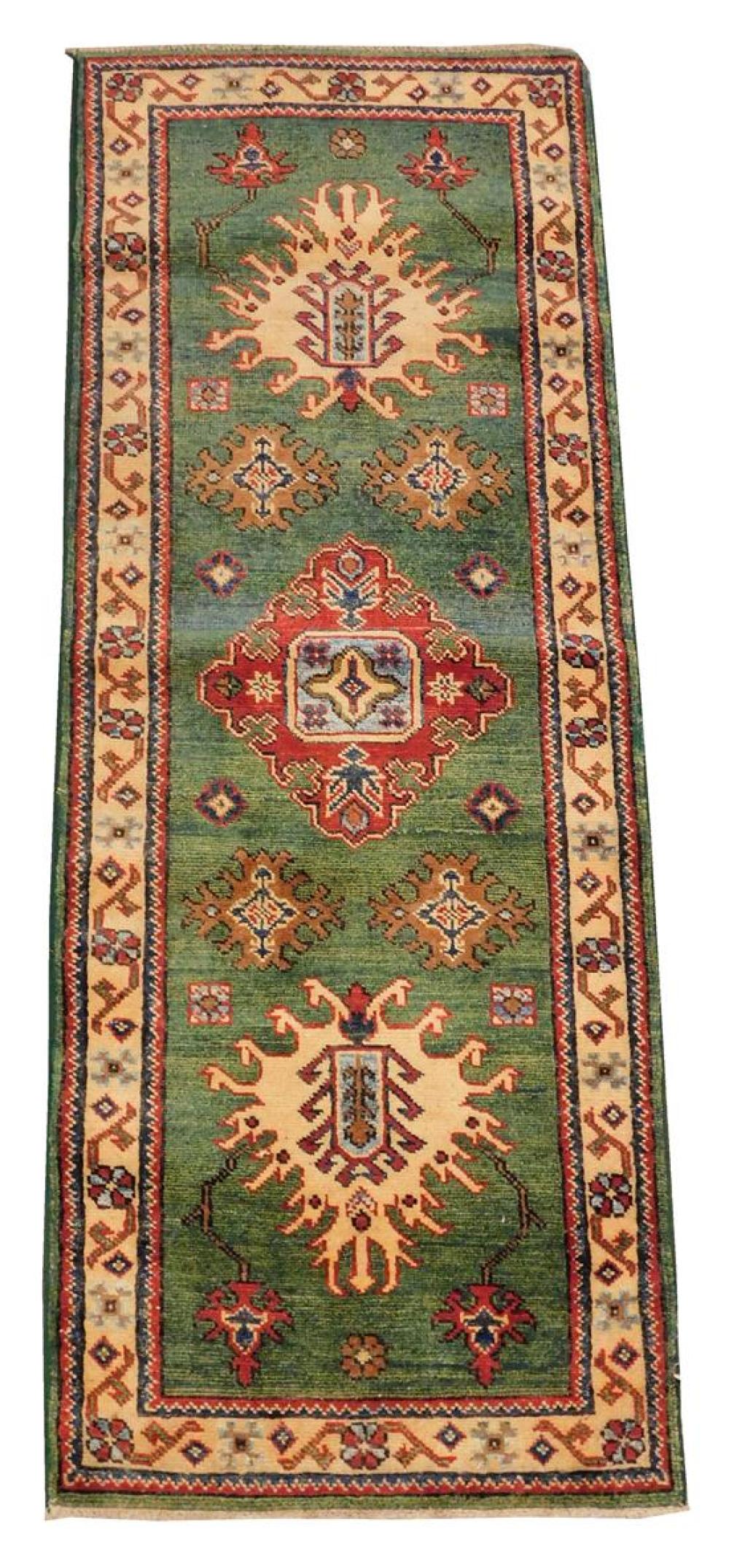 RUG: UZBEK KAZAK, 2' 2" X 5' 10",