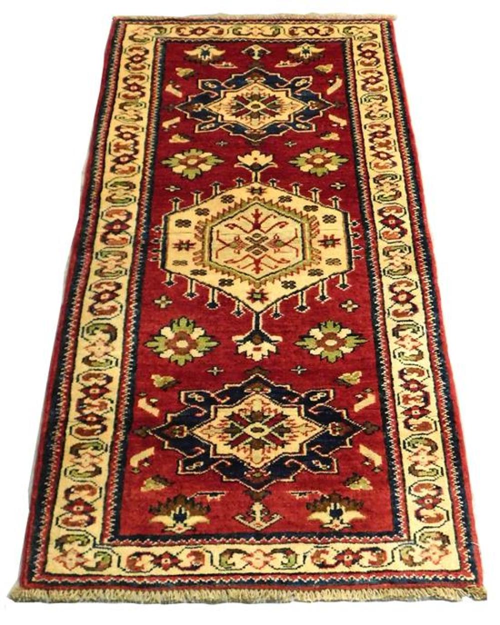 RUG: UZBEK KAZAK, 2' 3" X 5' 1",