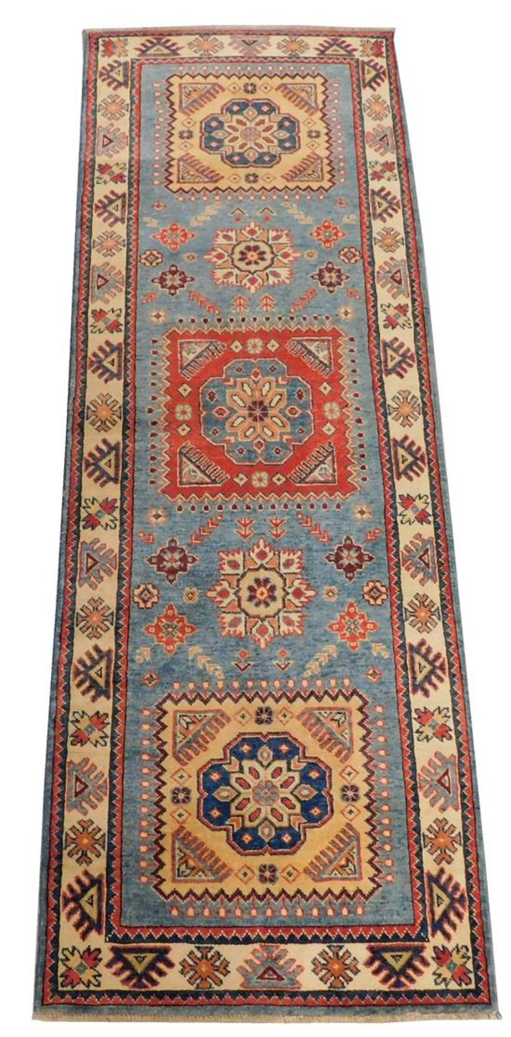 RUG: UZBEK KAZAK, 2' 8" X 7' 10",