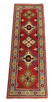 RUG: UZBEK KAZAK, 2' X 5' 9",
