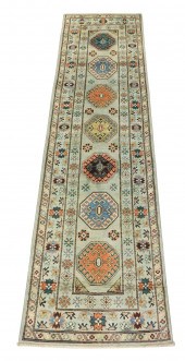 RUG: UZBEK KAZAK, 2'7" X 9'8",