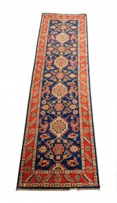 RUG: UZBEK KAZAK, 2'9" X 9'10"