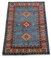 RUG: UZBEK KAZAK, 3' 4" X 4' 1