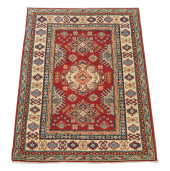 RUG: UZBEK KAZAK, 3' 6" X 4' 7