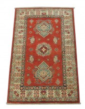 RUG: UZBEK KAZAK, 3' X 4' 10",