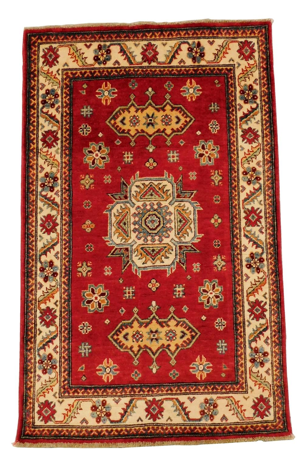 RUG: UZBEK KAZAK, 3'1" X 5',