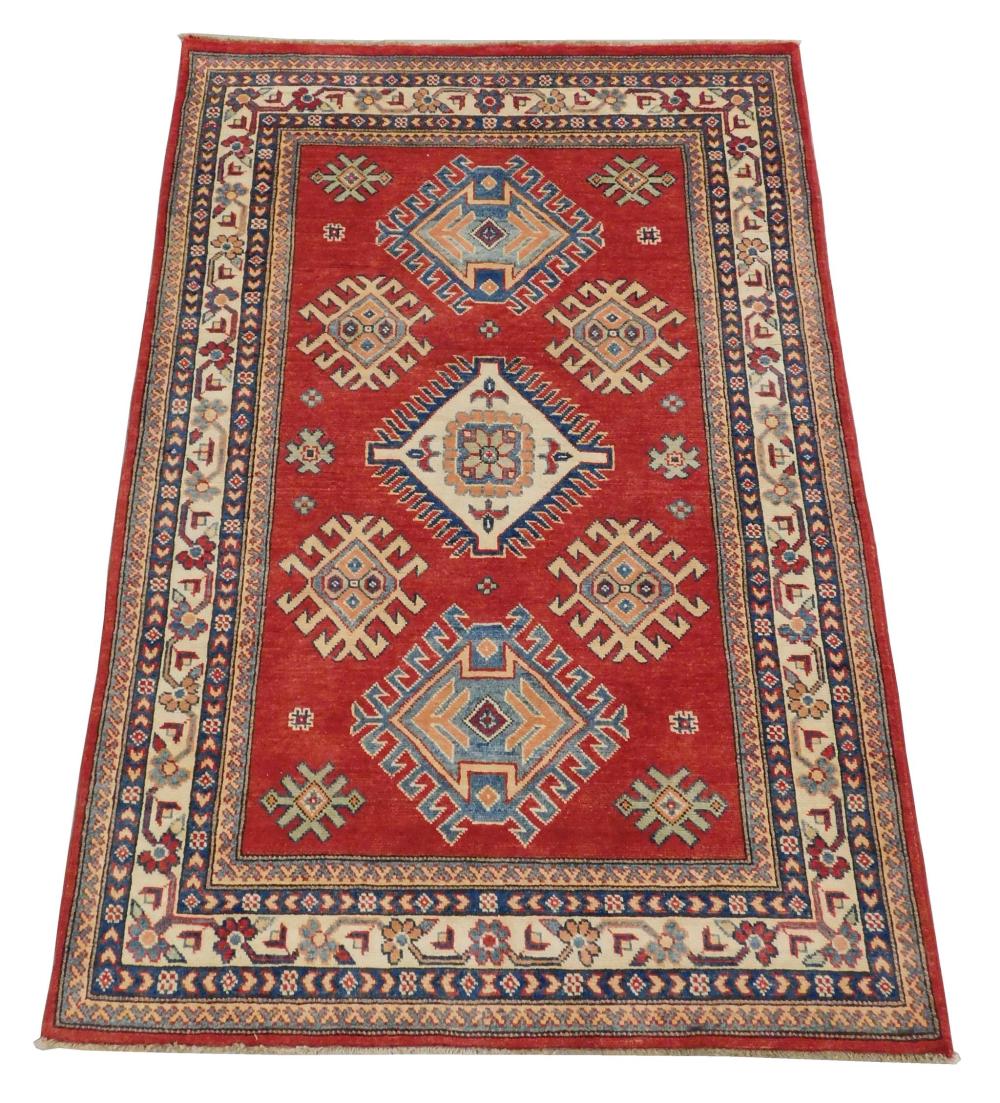 RUG: UZBEK KAZAK, 4' X 5' 10",