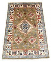RUG: UZBEK KAZAK, 4' X 6'1", H