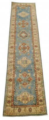 RUG: UZBEK KAZAK RUNNER, 2' 9"