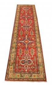 RUG: UZBEK KAZAK RUNNER, 2' 8"