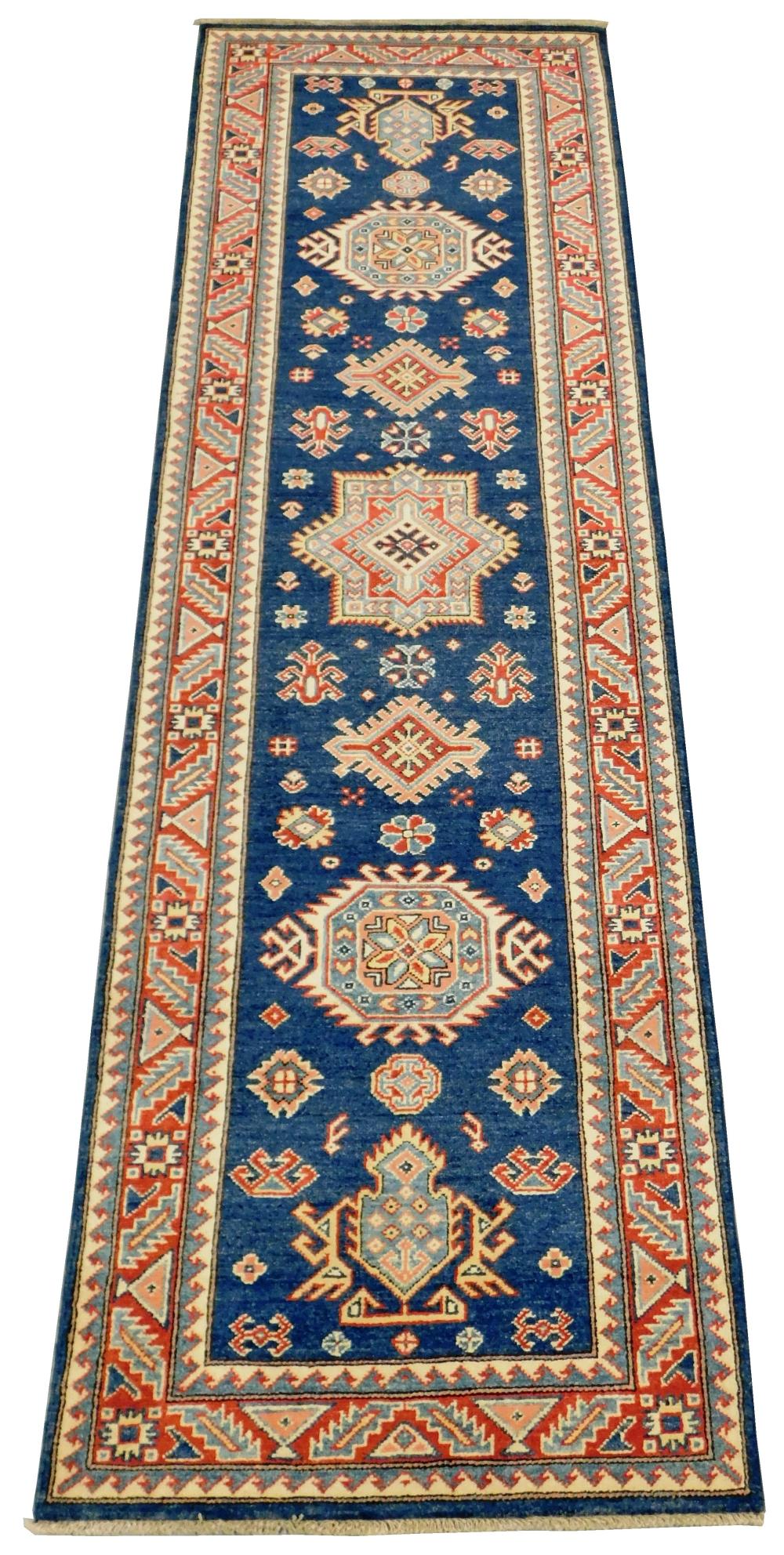 RUG: UZBEK KAZAK RUNNER, 2' 10" X