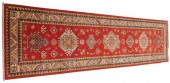 RUG: UZBEK KAZAK RUNNER, 2' 7"