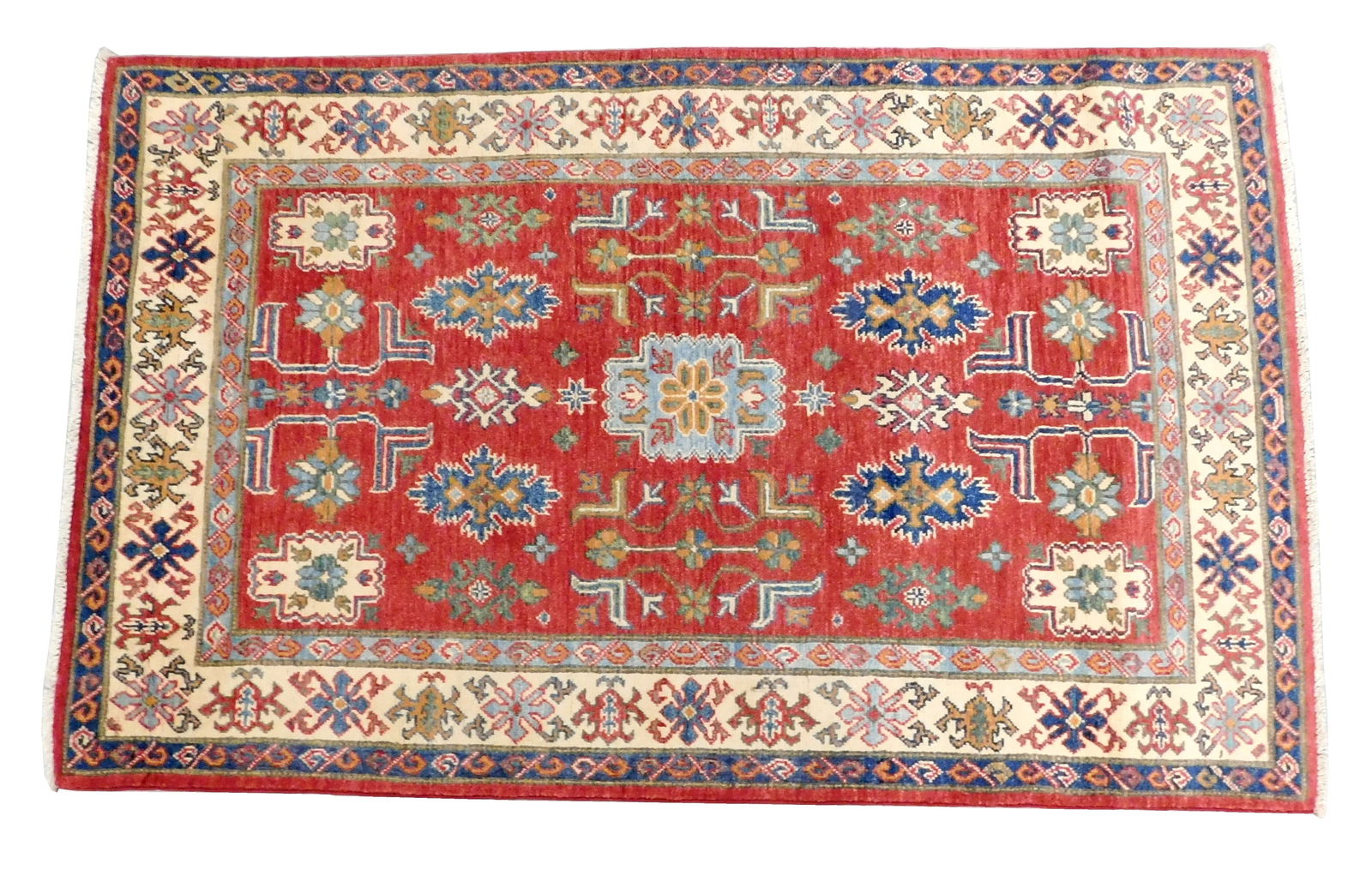 RUG: UZBEK SHIRVAN, 3' 10" X 6' 1",