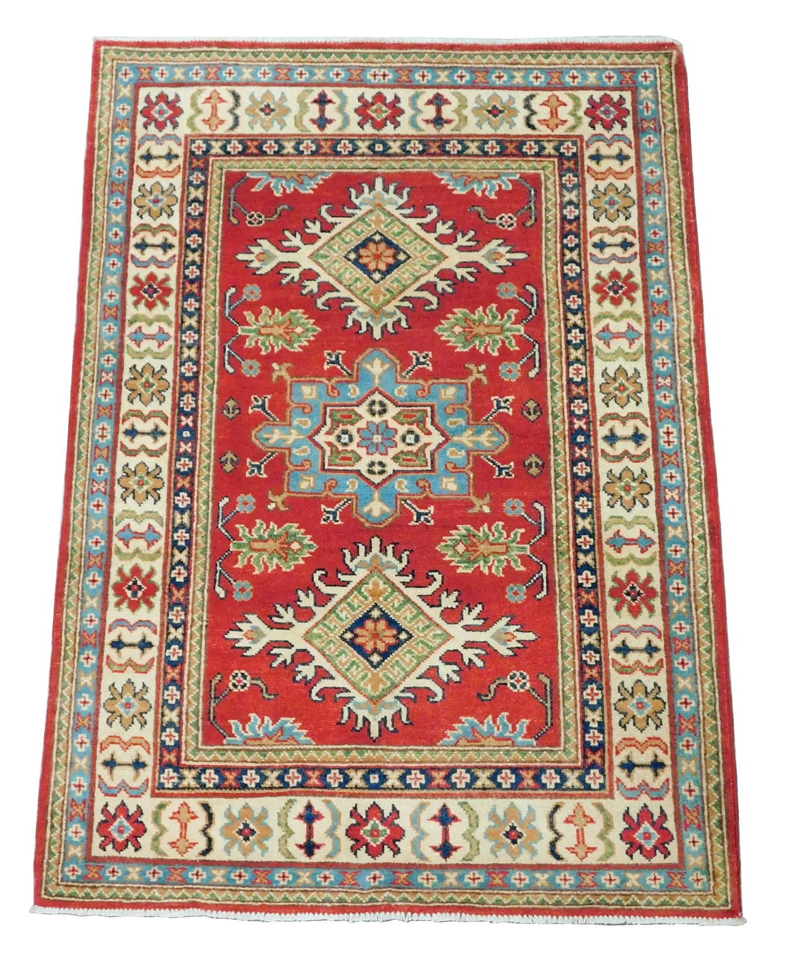 RUG: UZBEK SHIRVAN, 3' 4" X 4'