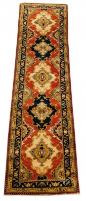 RUG: UZBEK TABRIZ RUNNER, 2' 7