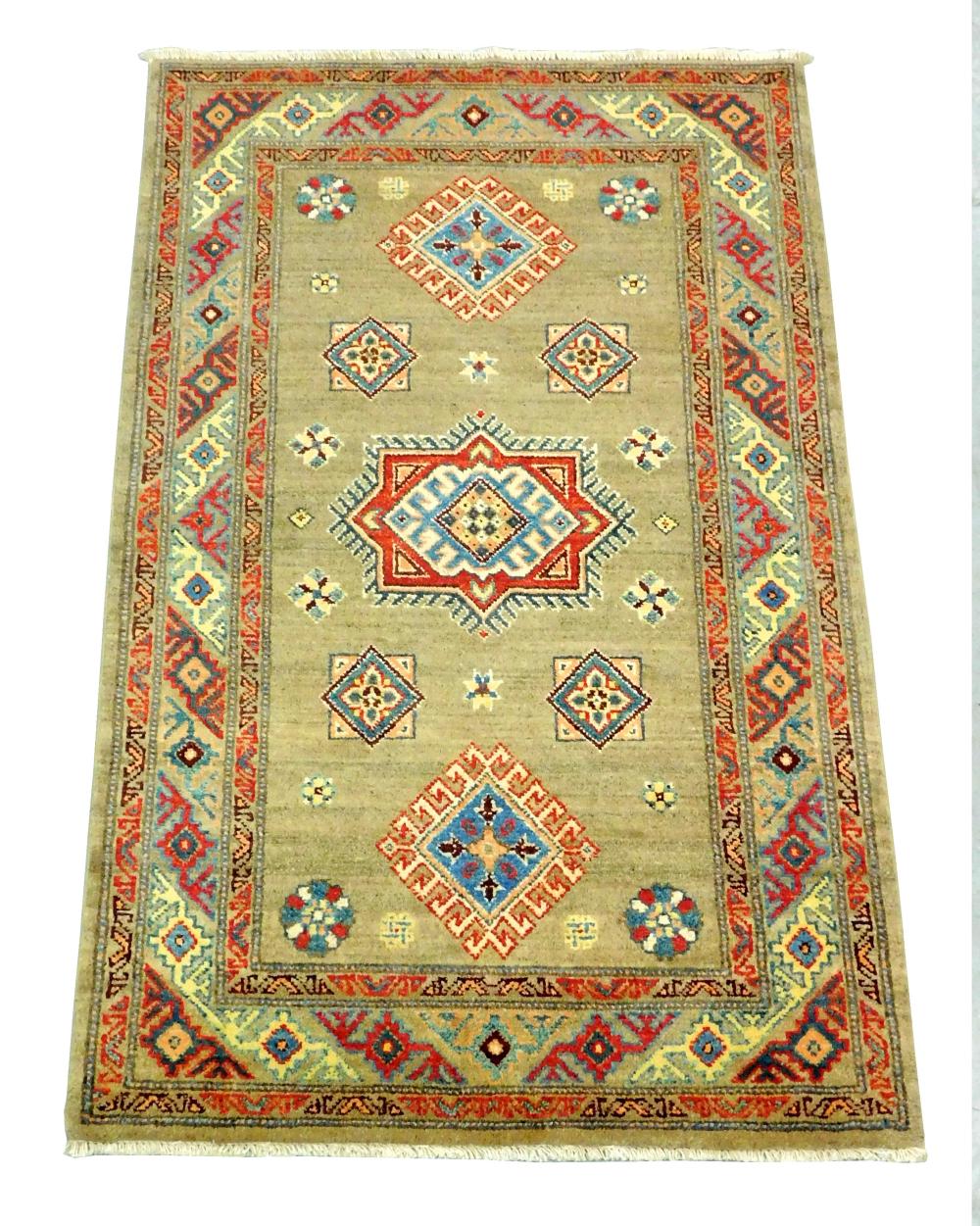 RUG: UZBEK VASHARN, 3' 1" X 5',