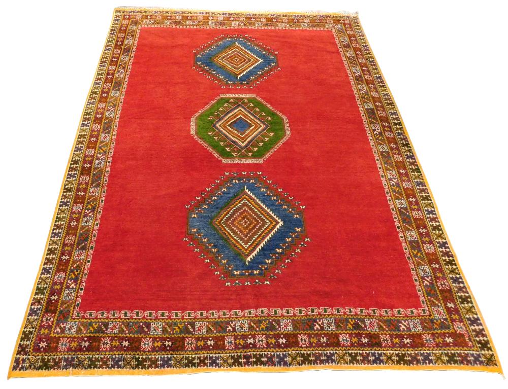 RUG: VINTAGE MOROCCAN RUG, 13' 4" X