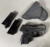 RUGER LC9 9MM PISTOL W LASER,