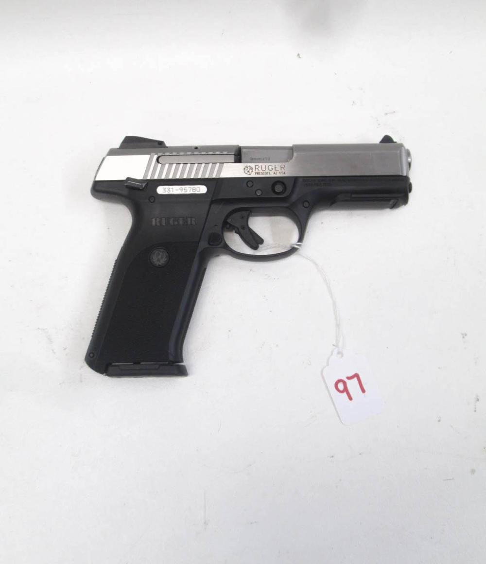 RUGER SR-9 DOUBLE ACTION SEMI