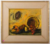 RUGGERO SERRATO. STILL LIFE, O