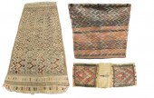 RUGS: THREE SEMI ANTIQUE KILIM