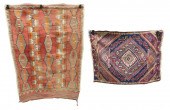 RUGS: TWO SEMI ANTIQUE TURKISH