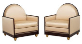RUHLMANN MANNER ART DECO SATIN