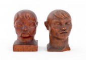 RUIZ JR. CARVED WOODEN SCULPTU