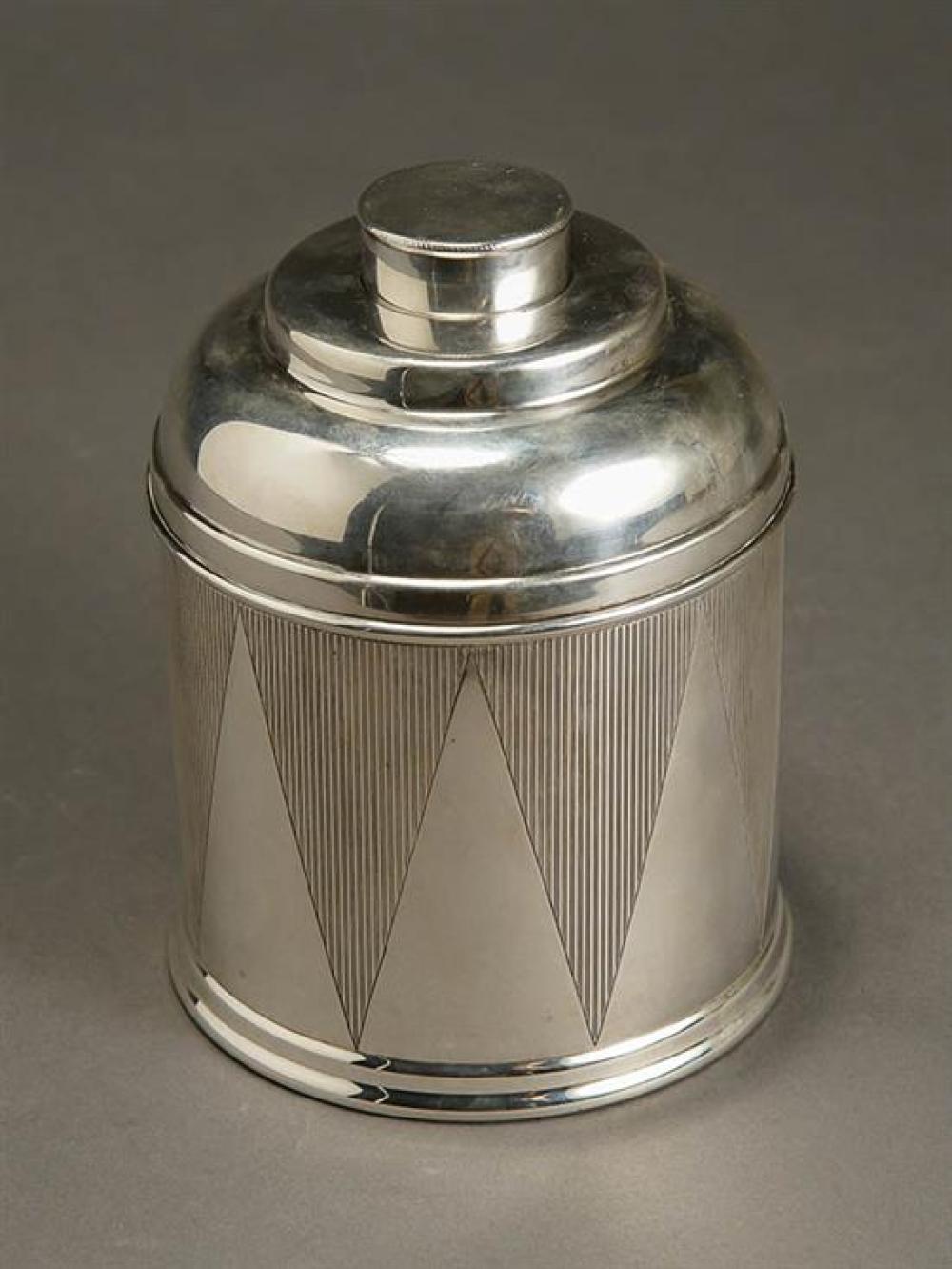 RUMIDOR CO. ART DECO STERLING