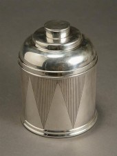RUMIDOR CO. ART DECO STERLING